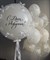 Композиция из шаров «Белый ангел» 4614