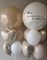 Композиция из шаров «Нежное сияние» 4632