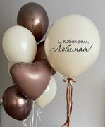 Композиция из шаров «Шоколадная нежность» 4619
