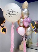 Композиция из шаров «Розовый восторг» 4623